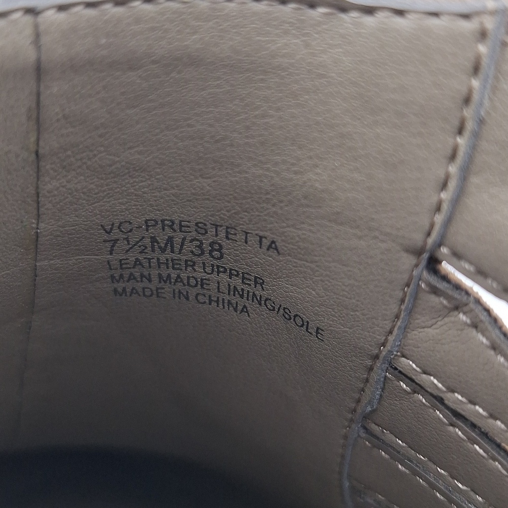 NIB VINCE CAMUTO Prestetta Bootie - Foxy True Suede, Taupe - Picture 15 of 16